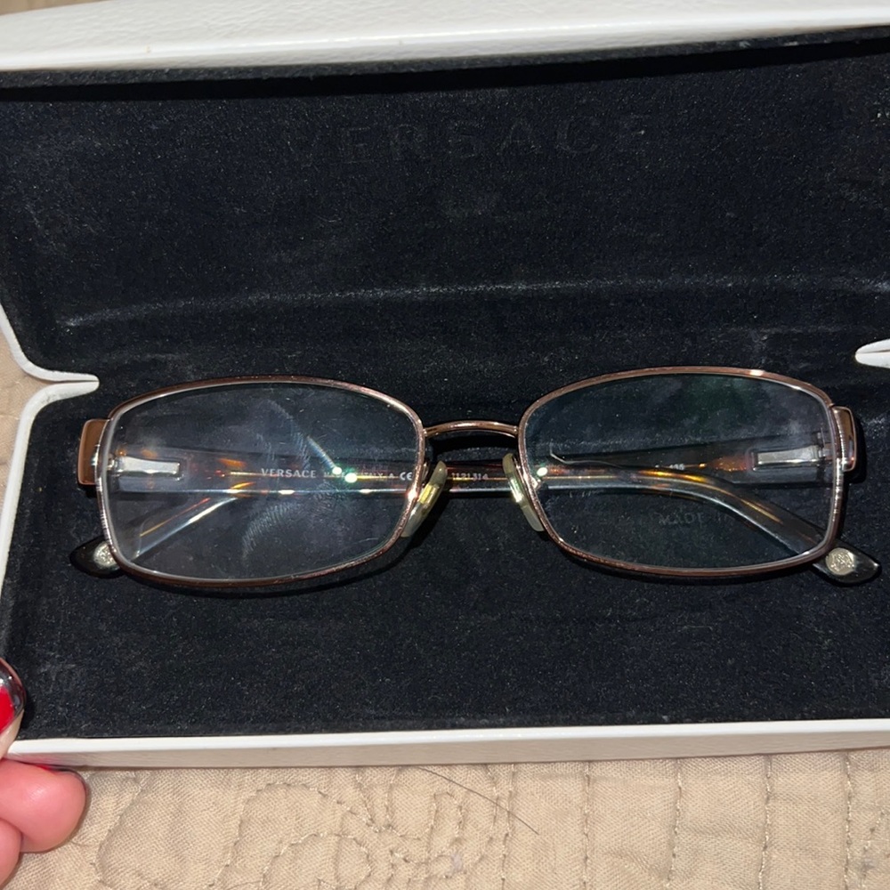 Vintage Versace reading glasses, you need to add my own prescription!